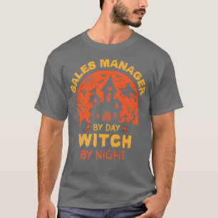 Verkaufsleiter nach Tageshause bei nächtlicher Son T-Shirt