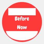 Verkaufspreis Runder Aufkleber (Vorderseite)