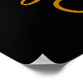 Verkaufsprospekt für Boutiquen im Unterwäsche-Stor Poster (Ecke)