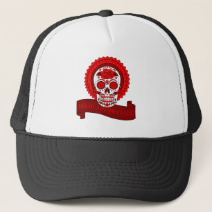 Verkaufsschlager-Zuckerschädel Truckerkappe