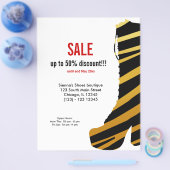 Verkaufsschuhe Flyer (Einzeln)