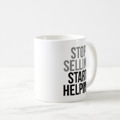 Verkaufsstart stoppen kaffeetasse (VorderseiteRechts)