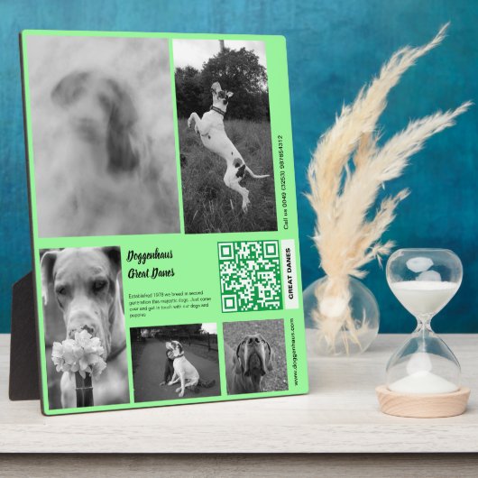 Verkaufsvorlage für Welpen Fotoplatte (Seite)