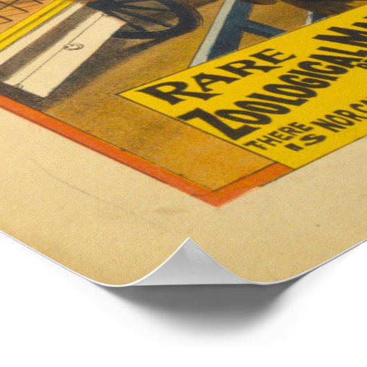Verkauft Brüder Zoological Marvels Circus Poster (Ecke)