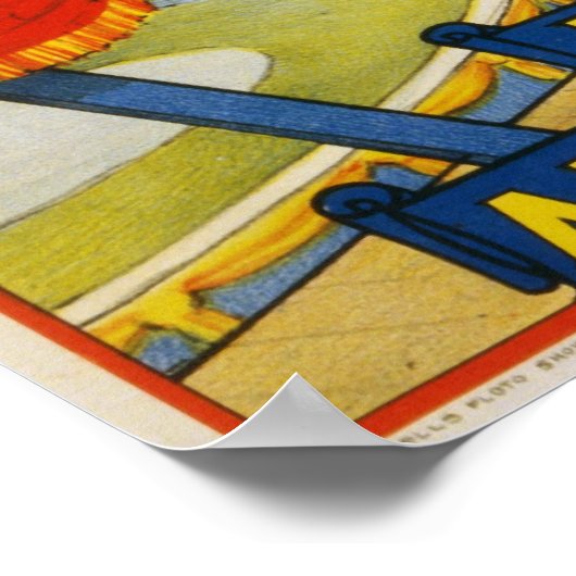 verkauft Floto Circus Poster (Ecke)