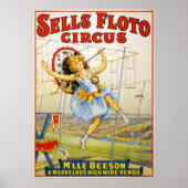 verkauft Floto Circus Poster (Vorne)