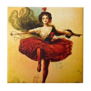 Verkauft Floto Wire Dancer Circus Prinzessin Victo Fliese
