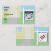 Verkauft - Geschäft Visitenkarte (Vorne/Hinten)