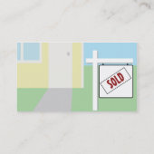 Verkauft - Geschäft Visitenkarte (Rückseite)