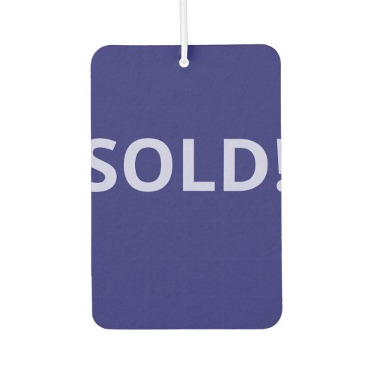 verkauft! Glaubenssatz für Lavendertexte zur Mitte Autolufterfrischer (Vorderseite)