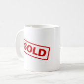 Verkauft Kaffeetasse (Vorderseite Links)