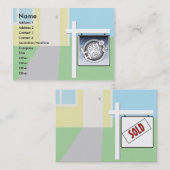 Verkauft - mollig visitenkarte (Vorne/Hinten)