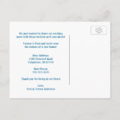 verkauft! Wir haben ein Haus gekauft! Postkarte (Rückseite)