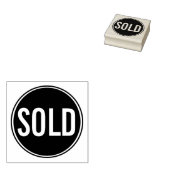 VERKAUFTE BRIEFMARKE GUMMISTEMPEL (Stempel)