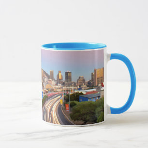 Verkehr auf der Autobahn nach Kapstadt, Western Ca Tasse