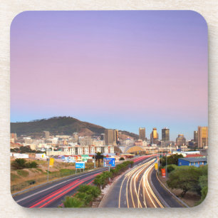 Verkehr auf der Autobahn nach Kapstadt, Western Ca Untersetzer