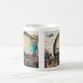 Verkehr des 20. Jahrhunderts, Vintag 1910 Kaffeetasse (Mittel)