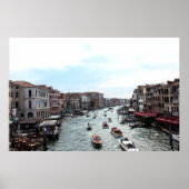 Verkehr in Venedig Poster (Vorne)