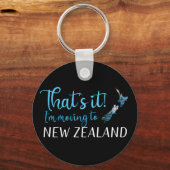 VERKEHR NACH NEW ZEALAND KIWI PAUA SCHLÜSSELANHÄNGER (Vorderseite)