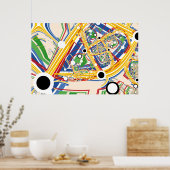 Verkehr Poster (Küche)