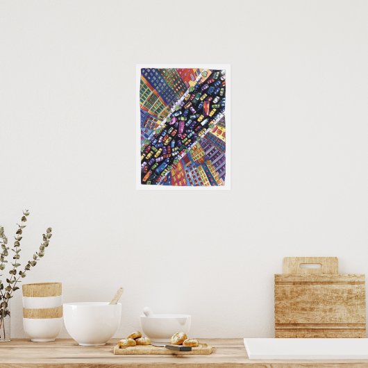 Verkehr Poster (Küche)