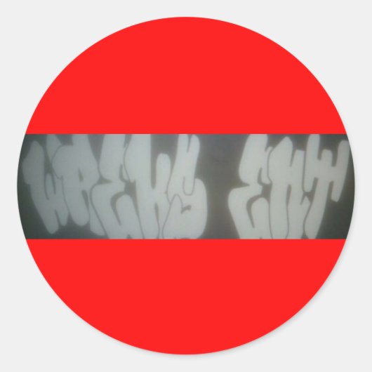 VERKEHR RUNDER AUFKLEBER (Vorderseite)