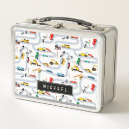 Verkehr von Personenkraftwagen Metall Brotdose