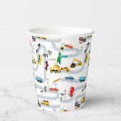 Verkehr von Personenkraftwagen Pappbecher (Rechts)