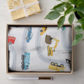 Verkehr von Personenkraftwagen Seidenpapier (Geschenk)