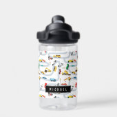 Verkehr von Personenkraftwagen Trinkflasche (Rückseite)