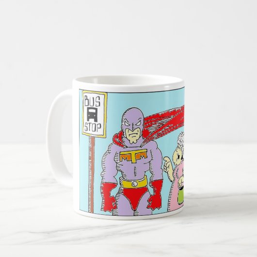 VERKEHRS-MANN, TheStripMallbyChrisRogers Kaffeetasse (Vorderseite Links)