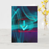 Verkehrs-Pfeil-Gruß-Karte Karte (Gelbe Blume)