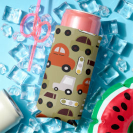 Verkehrsbeleuchtung Orange Cars Muster Selters Dosenkühler