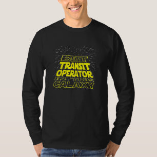 Verkehrsbetreiber Cool Galaxy Job T-Shirt