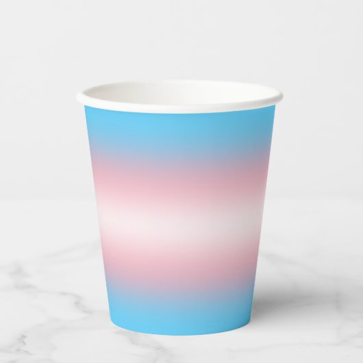 Verkehrsflagge Pappbecher (Vorderseite)