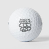 Verkehrsingenieur Autobahnkreuz Golfball (Vorderseite)