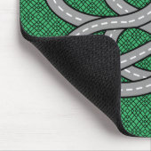 Verkehrsingenieur Autobahnkreuz Mousepad (Ecke)