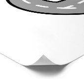 Verkehrsingenieur Autobahnkreuz Poster (Ecke)