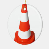 Verkehrskegel Keramikornament (Links)