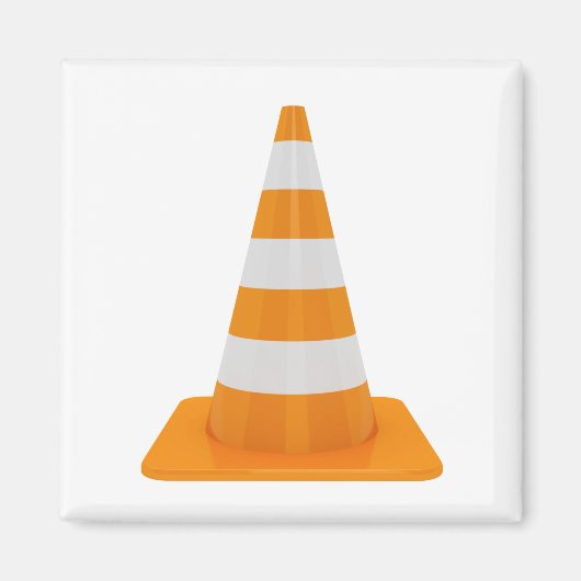 Verkehrskegel Magnet (Vorne)