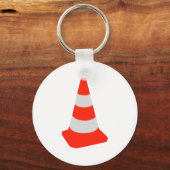 Verkehrskegel Schlüsselanhänger (Vorderseite)