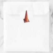 Verkehrsknoten Runder Aufkleber (Tasche)