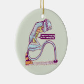 Verkehrsleichter sieht traurig aus keramik ornament (Rechts)