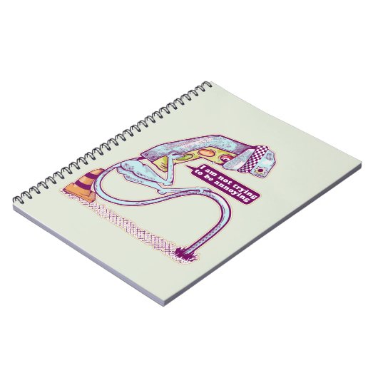 Verkehrsleichter sieht traurig aus notizblock (Linke Seite)