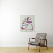 Verkehrsleichter sieht traurig aus wandteppich (Beispiel)