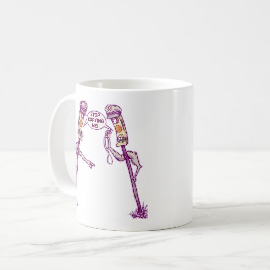 Verkehrsleuchten Kaffeetasse (Vorderseite Links)