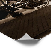 Verkehrsmittel Amsterdam Poster (Ecke)