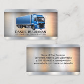 Verkehrsmittelwerbung - Logo | Metallindustrie Visitenkarte (Vorne/Hinten)