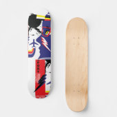 Verkehrsmotivation Skateboard (Vorderseite)
