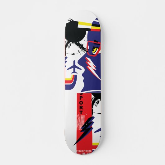 Verkehrsmotivation Skateboard (Vorne)